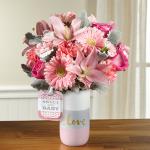 Reference # HMG
Starting at $49.99
Blossoming with light and love, this fresh flower bouquet brings together hot pink roses, pink carnations, pink gerbera daisies, pink mini carnations, pink Asiatic Lilies, and dusty miller stems to create a truly stunning gift. 
