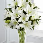 Refernce # S4-4443
From $ 99.99
A stunning bouquet of gorgeous Oriental lilies are accented with lush greens and seated in a clear glass vase to create a bouquet that is serenely sophisticated, offering comfort and peace in their time of need. 