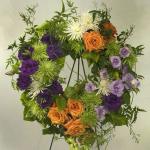 Reference # JBS 202
Standing Wreath on easel 

as shown $ 175.00

